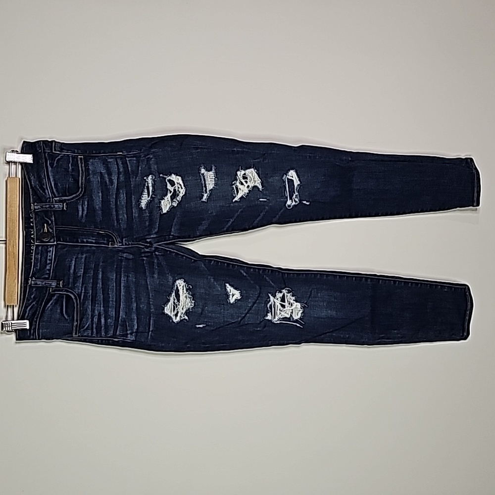 American Eagle Outfitters Next level stretch High-Rise Jegging distressed